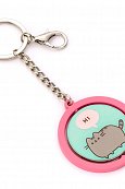 Pusheen Keychain "Hi , Bye" Spinning