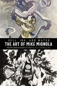 Hell, Ink & Water: The Art of Mike Mignola (Hardcover) - MangaShop.ro