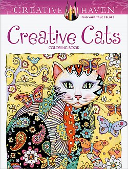 Creative Haven: Creative Cats Coloring Book - MangaShop.ro