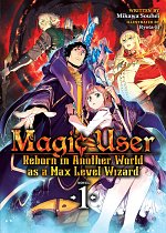 Magic User: Reborn in Another World as a Max Level Wizard Novel Vol.  1 light novel