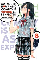 My Youth Romantic Comedy Is Wrong, as I Expected. Novel Vol.  8 light novel