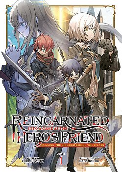 Reincarnated Into a Game as the Hero's Friend: Running the Kingdom Behind the Scenes (Light Novel) Vol. 1 - MangaShop.ro