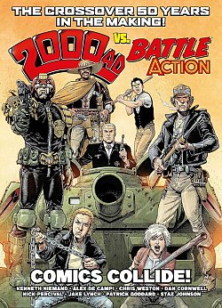 2000 AD Vs Battle Action: Comics Collide! - MangaShop.ro