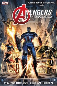 Avengers by Jonathan Hickman Omnibus Vol. 1 (Hardcover) - MangaShop.ro
