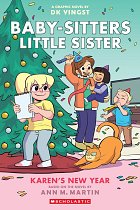 Karen's New Year: A Graphic Novel (Baby-Sitters Little Sister #13) (Hardcover) comics