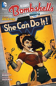 DC Comics: Bombshells Vol.  1 Enlisted - MangaShop.ro
