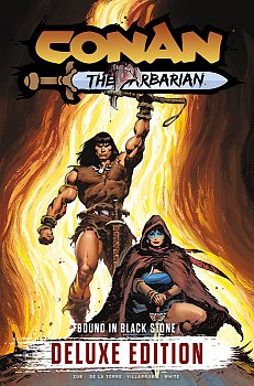 Conan the Barbarian Vol. 1: Bound In Black Stone Deluxe Edition (Hardcover) comics
