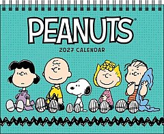 Peanuts(r) 2027 Monthly Desk Calendar comics