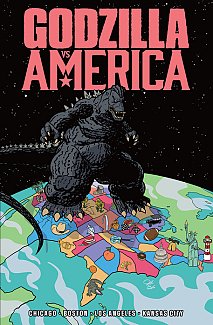 Godzilla Vs. America: Boston, Chicago, Kansas City, Los Angeles comics