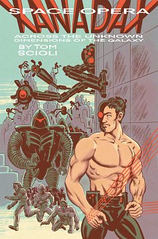 Space Opera Xanadax Across the Unknown Dimensions of the Galaxy comics