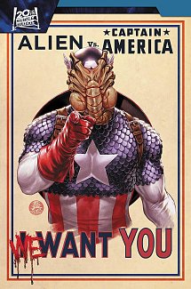 Alien vs. Captain America comics