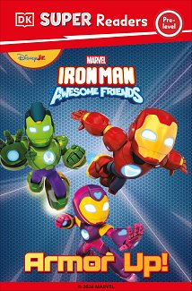 DK Super Reader Pre-Level Iron Man and His Awesome Friends Armor Up! comics