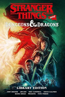 Stranger Things and Dungeons & Dragons Library Edition (Hardcover) comics