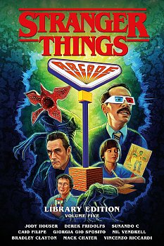 Stranger Things Library Edition Volume 5 (Graphic Novel) (Hardcover) comics