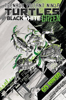 Teenage Mutant Ninja Turtles: Black, White, and Green - MangaShop.ro