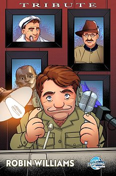 Tribute: Robin Williams comics