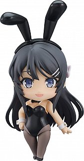 Rascal Does Not Dream of Bunny Girl Senpai Nendoroid Action Figure Mai Sakurajima: Bunny Girl Ver. 10 cm