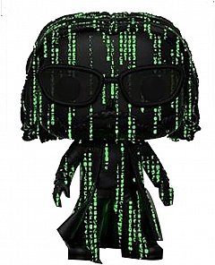 The Matrix 4 POP! Movies Vinyl Figure Neo (Coded)(GW) 9 cm