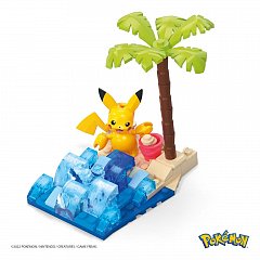 Pokemon Mega Construx Construction Set Pikachu's Beach Splash