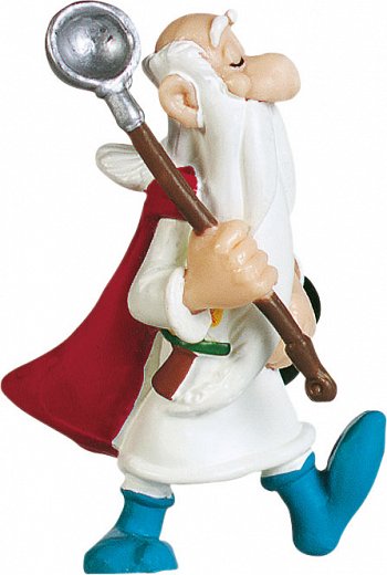 Asterix Figure Getafix with the pot 8 cm - MangaShop.ro