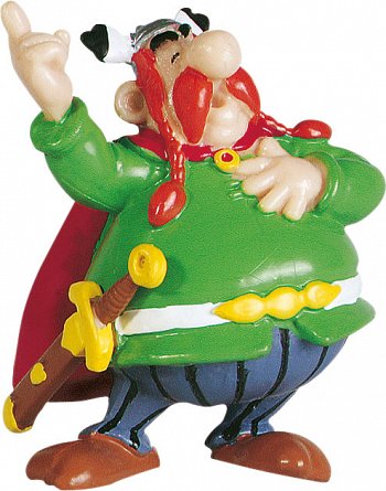 Asterix Figure Vitalstatistix the chief 6 cm - MangaShop.ro