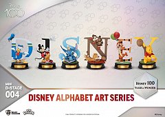 Disney Mini Diorama Stage Statues 6-pack 100 Years of Wonder-Disney Alphabet Art 10 cm