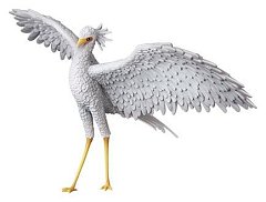 Flow UDF PVC Figure Secretarybird figurine