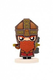 Herr der Ringe Pokis Rubber Minifigure Gimli 6 cm