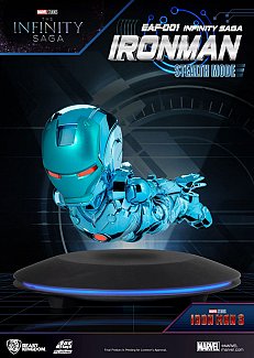 Marvel Egg Attack Floating Figure The Infinity Saga Ironman Stealth Mode 16 cm