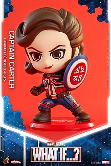 What If...? Cosbaby (S) Mini Figure Captain Carter 10 cm