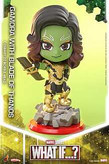 What If...? Cosbaby (S) Mini Figure Gamora (with Blade of Thanos) 10 cm