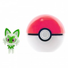 Pokemon Clip'n'Go Poké Balls Sprigatito with Poké Ball