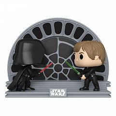 Star Wars Return of the Jedi 40th Anniversary POP Moment! Vinyl Figures 2-Pack Luke vs Vader 9 cm