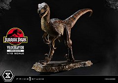 Jurassic Park Prime Collectibles Statue 1/10 Velociraptor Open Mouth 19 cm