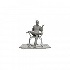 Mass Effect PVC Statue prototype Illusive Man 20 cm