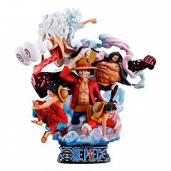 One Piece Petitrama DX PVC Mini Statue Logbox Re Birth Luffy Special Vol. 02 15 cm