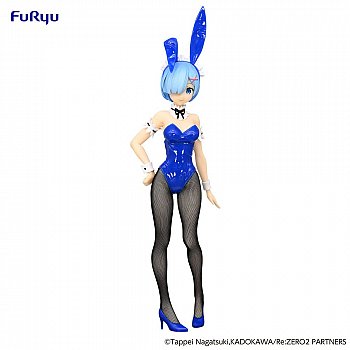 Re:Zero BiCute Bunnies PVC Statue Rem Blue Color Ver. 30 cm - MangaShop.ro