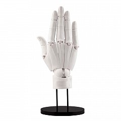 Takahiro Kagami PVC Artist Support Item Hand 1/1 Model/R White 21 cm