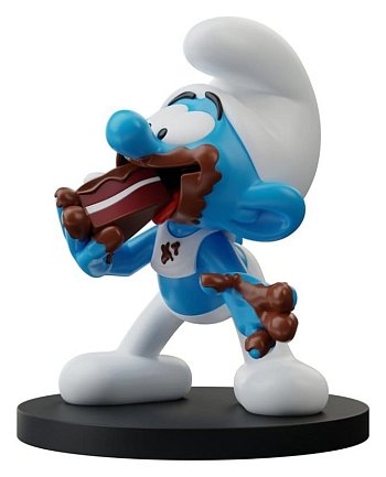 The Smurfs Statue Greedy Smurf 10 cm - MangaShop.ro