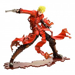 Trigun Badlands Rumble ARTFX J Statue 1/8 Vash The Stampede Renewal Package Version 19 cm