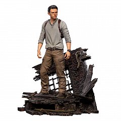 Uncharted Movie Deluxe Art Scale Statue 1/10 Nathan Drake 22 cm