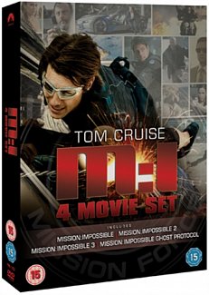 Mission Impossible 1 / 2 / 3 / Ghost Protocol DVD
