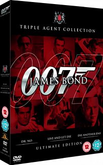 007 Bond - Dr No / Live And Let Die / Die Another Day DVD