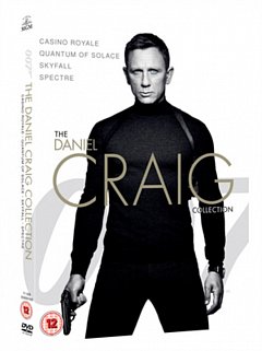 007 Daniel Craig - Casino Royale / Quantum Of Solace / Skyfall / Spectre DVD