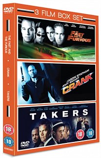 Takers / Crank / The Fast And The Furious DVD