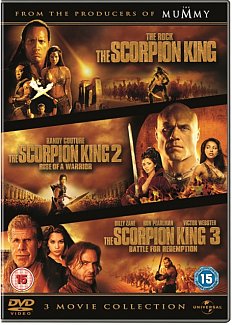 The Scorpion King / The Scorpion King 2 - Rise Of The Warrior / The Scorpion King 3 - Battle For Red