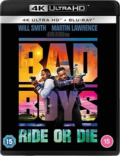 Bad Boys: Ride Or Die 2024 Blu-ray / 4K Ultra HD + Blu-ray