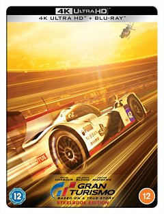 Gran Turismo 2023 Blu-ray / 4K Ultra HD + Blu-ray (Steelbook Gold)