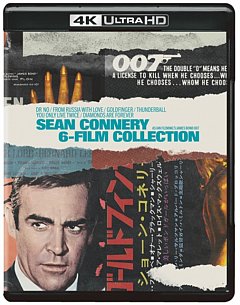 James Bond: Sean Connery 6-Film Collection (Vanilla Version)  Blu-Ray / 4k