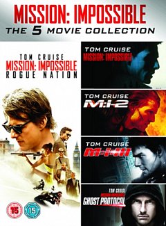 Mission Impossible 1 / 2 / 3 / Ghost Protocol / Rogue Nation DVD